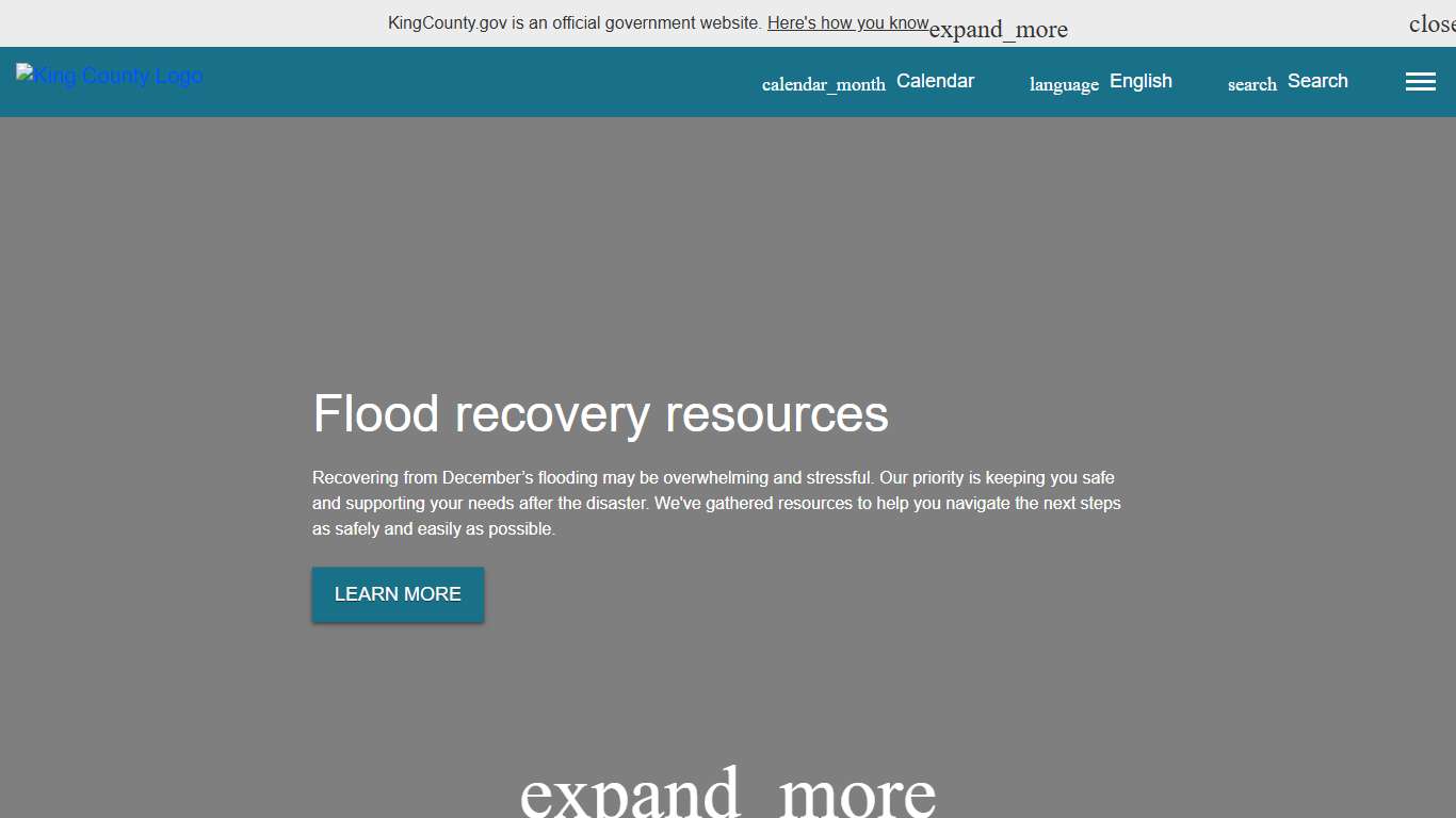 Home - King County, Washington